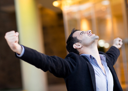 Successful businessman