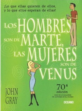 Los hombres son de martes, las mujeres de venus